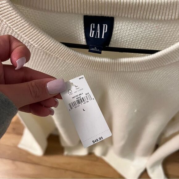 GAP Men Cream Thermal Long Sleeve - Picture 5 of 5